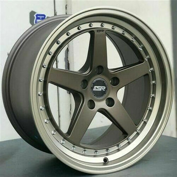 18x8.5 5x114.3 +30 ESR CS5 18" Bronze Wheels For Honda Accord Civic Lexus Nissan