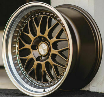 ESR SR01 Wheels 18x8.5 +30 5x114.3 Matte Bronze 18" Rims Fit Accord Civic Scion