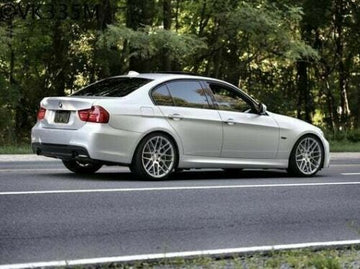 19" GROUND FORCE GF7 SILVER WHEELS FOR BMW E92 328i 335i 19x8.5 / 19x9.5 Inch