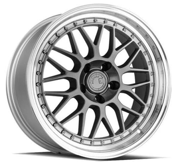 18x9.5 Aodhan AH02 5x120 +35 Hyperblack 18" Wheels Rims Set 4