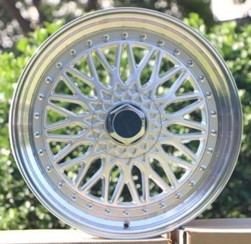 19" Wheels 19x8.5 +35 5x120 / 5x114.3 For BMW 325 328 335 Z4 RS Style Silver Set