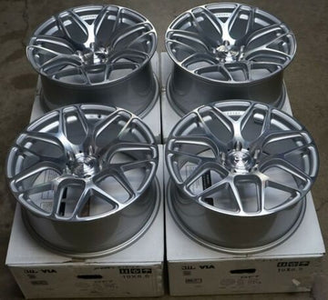 Ground Force GF9 19X8.5 +35 19X9.5 +25 5X120 Wheels Rims 19 Set For BMW E46 M3