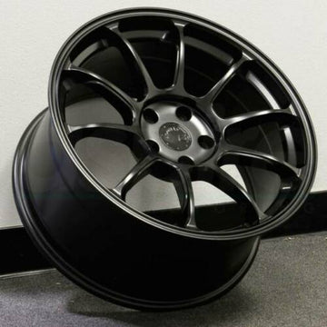 AODHAN AH06 18x10 +25 5x114.3 Matte Black Wheels 18 inch Rims Set 4