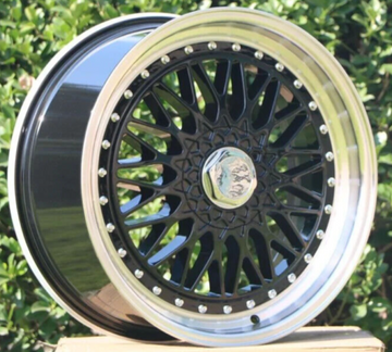 19" Wheels 19x8.5 +35 5x120 / 5x114.3 CB 73.1 W881 RS Style Tuner Rims Set 4