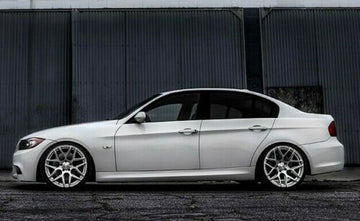 MRR GF9 19x8.5 / 19x9.5 5x120 Concave Wheels Fit BMW E46 325 330 Silver 19 Inch